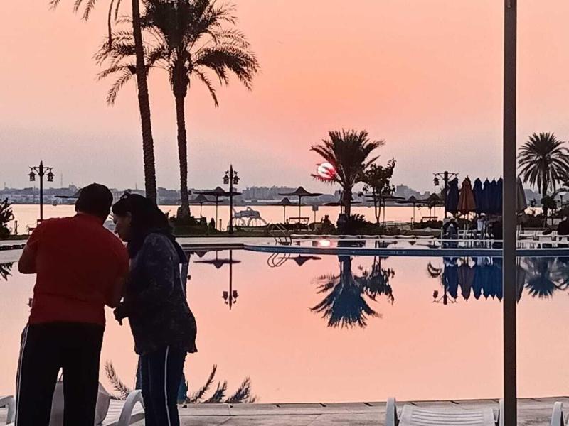 Tolip El Forsan Hotel Iszmáilija Kültér fotó Sunset at the Port of San Diego